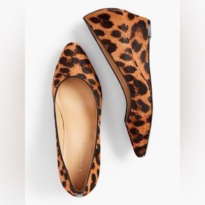 Talbots Laney Wedges -‎ Haircalf size 7.5